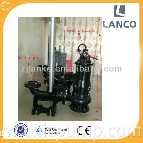 Lanco brand deep well 8 inch diameter submersible pump